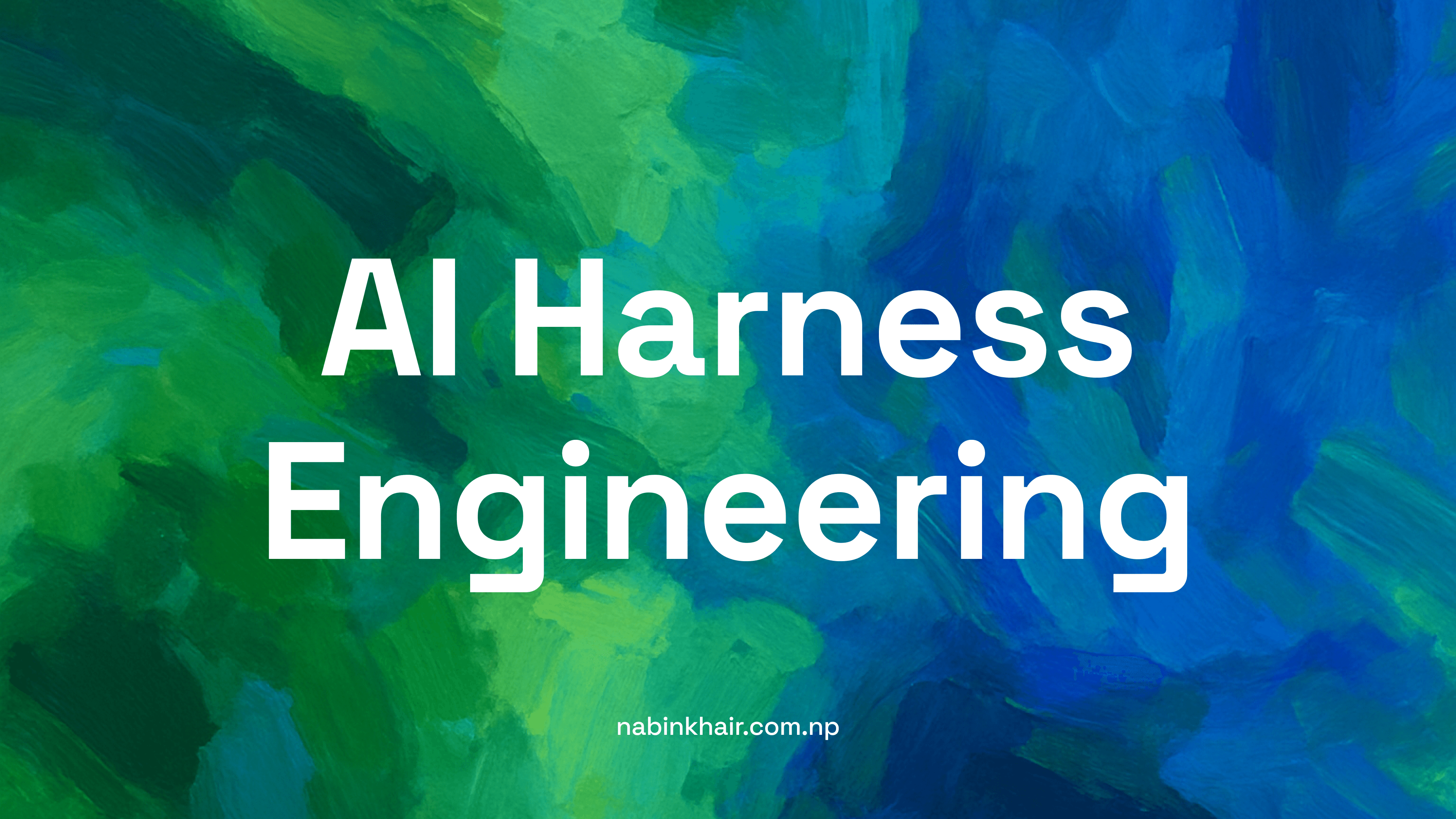 Understanding AI Harness Engineering